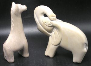 Kenya Soapstone Carvings - choice of Elephant or Giraffe - Image 10