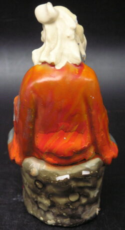 Antique Chinese Mudman - repainted, as is - Image 7