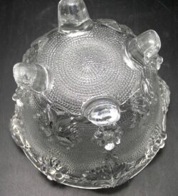 Harvest Grape - Jeannette 3525 Footed Candy Dish - Clear - Image 9