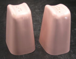 Pink Melamine / Melmac Salt and Pepper Shakers - mid century modern - Image 7