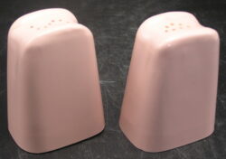 Pink Melamine / Melmac Salt and Pepper Shakers - mid century modern - Image 6