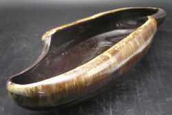 Mid Century Boat Shape Free Form Ceramic Planter - Image 5