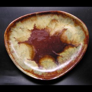 Pair Pinecroft Pottery Canada Handcrafted Luncheon Plates