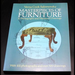 Softcover "Masterpeieces of Furniture" Verna Cook Salomonsky -Dover Reprint 1931