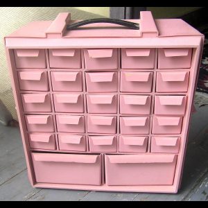 Crafts / Small Parts Drawers Organizer - 27 Drawers