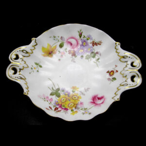 25% off - Vintage Royal Crown Derby English Bone China Pedestal Sm Bowl, Derby Posies, 6 3/8" - 1993 - was 29.95