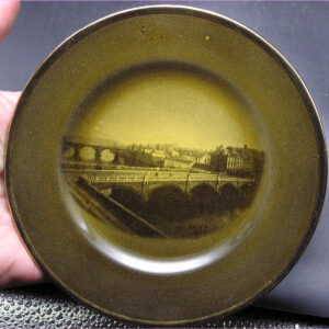 Scotland Historic Image "The Twa Brigs, Ayr" small Ridgways Decorator Plate