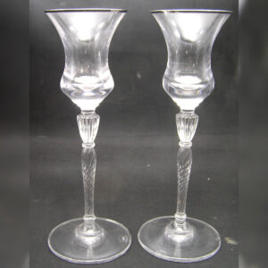 50% off pair Royal Doulton champagne / wine / liquor Toasting Glasses -- were 39.95