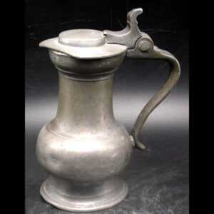 Early 1700s Pewter Measure, I. H. Bours, Venlo, South-Netherlands - First Quarter 18th Century