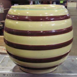Robinson Ransbottom Pottery, Roseville, Ohio - RRPCo. Bee / Beehive Cookie Jar